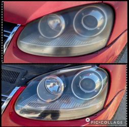 Headlight restore pair kit