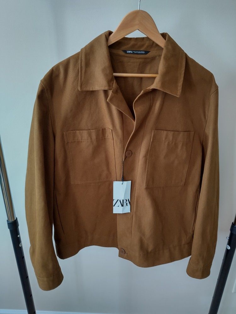 ZARA Overshirt With Pockets NWT  6629/022/515