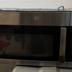 GE Stainless Steel Microwave Range 