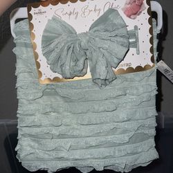 Baby Girl Newborn Swaddle/Bow