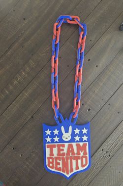 TEAM BENITO Bad Bunny 🐰 3D Chain!