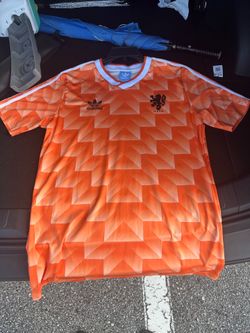 Adidas Netherlands Holland 1(contact info removed) Gullit Soccer shirt Jersey Size XL.