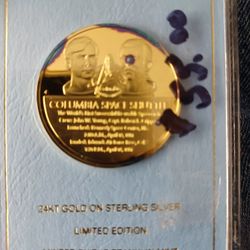 Columbia Space Shuttle Coin
