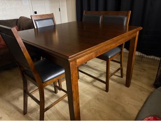 Dinner table and seats