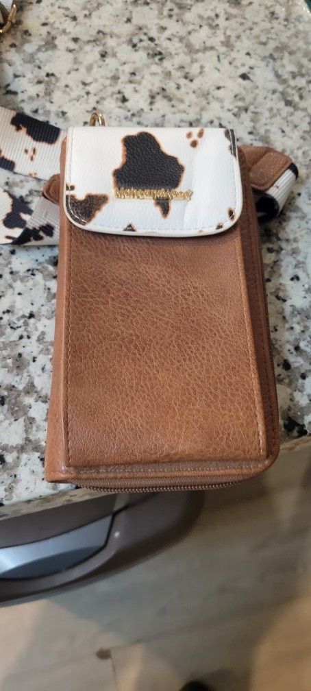 Montana West Cross Body Wallet Purse