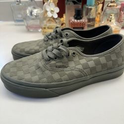 Olive Green Checkered Vans for Sale in Hemet CA OfferUp