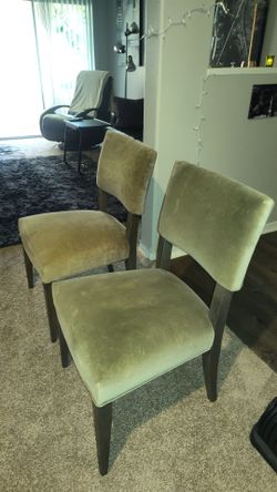Two Kitchen table chairs