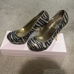 Zebra stripes Heels