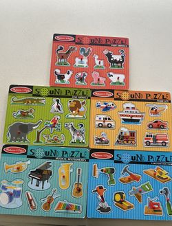 Melissa & Doug Sound Puzzles (5)
