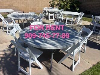 Chairs tables R,