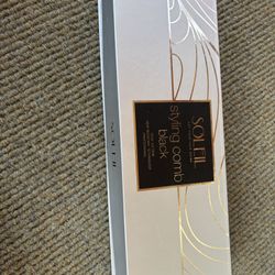 Soleil Black Styling Comb 