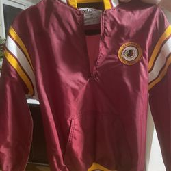 Vintage Washington Redskin Pullover Windbreaker 