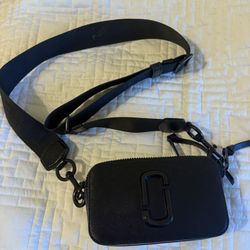 Marc Jacobs Snapshot Crossbody Bag Fully Black 