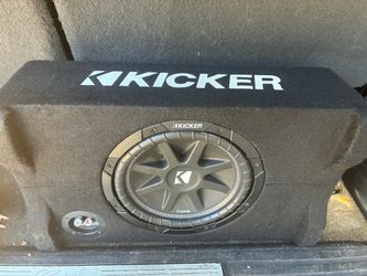 Kicker 48CDF104 Comp 10-Inch Subwoofer With Box