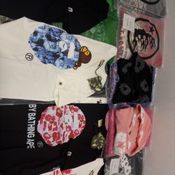 Bape Tees , Spider ,denim ,Hellstar Hoodies 