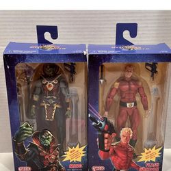 Flash Gordon Ming the Merciless READ NECA Defenders Of The Earth Figure