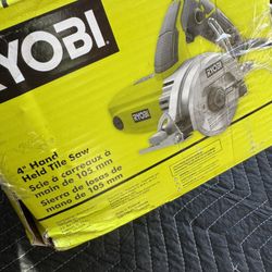Ryobi 4” Hand Held Tile Saw