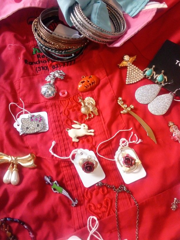 Necklace pendants and Pins