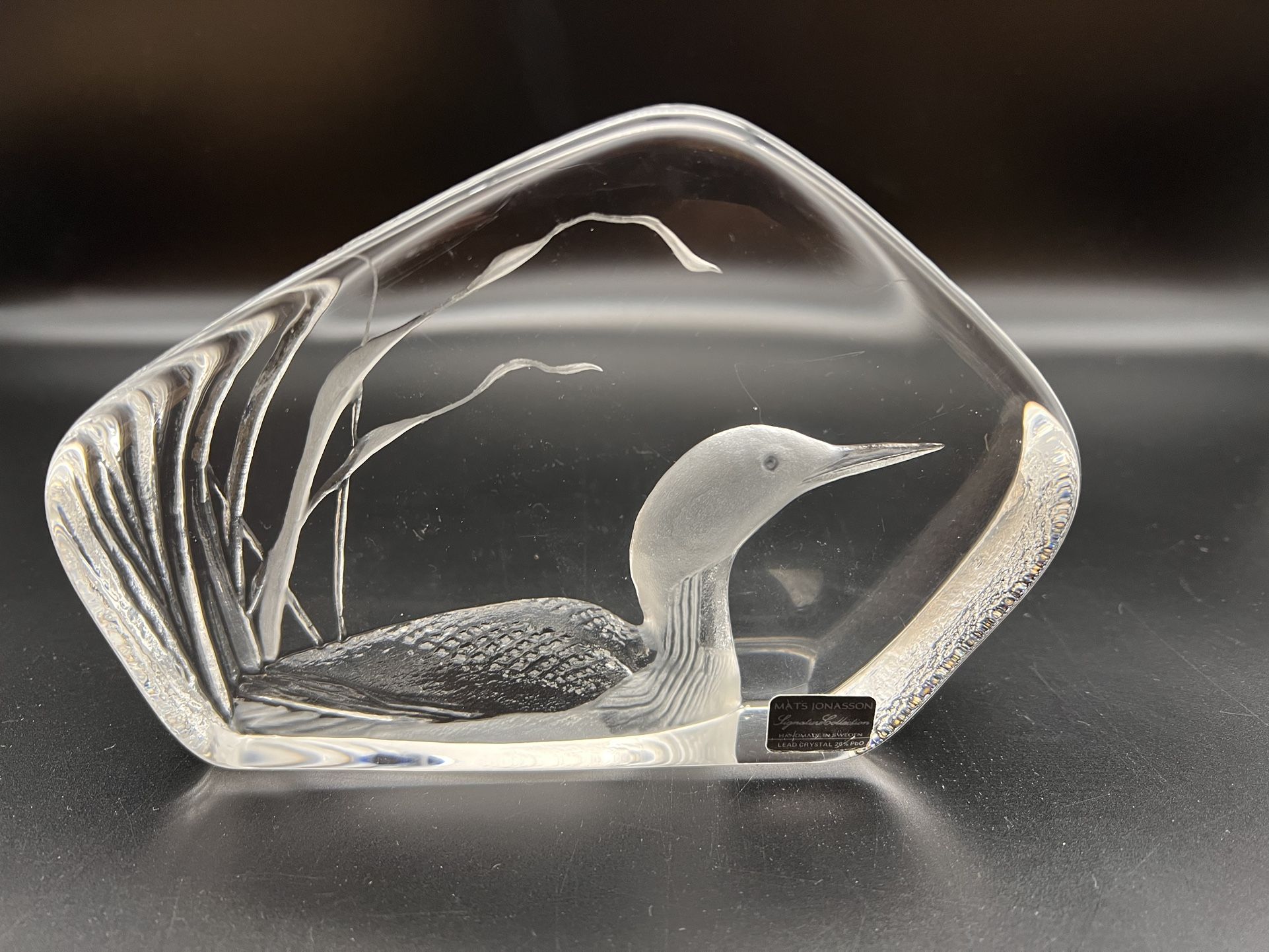 Mats Jonasson Paperweight