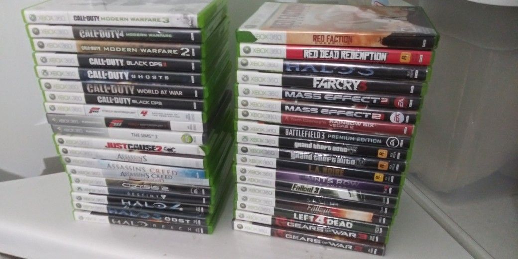 Xbox 360 Games Collection 