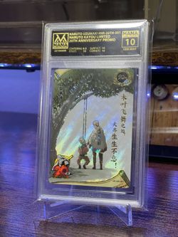 Naruto 20th Anniversary Gem Mint 10