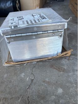 JIC panel enclosure aluminum 6 x 6 x 4”