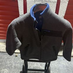 GAP Kids Fleece Zip-Up Jacket (S 6-7)