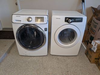 Samsung washer and dryer set