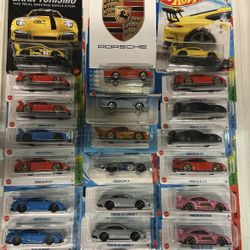 Hot Wheels Porsche 6 for $26