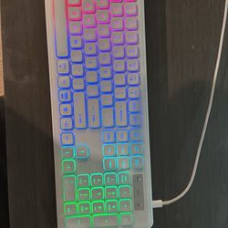 Light up keyboard and mouse