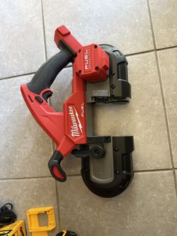 Milwaukee Bandsaw Reconditioned Only Tool  No Plate Or Battery Included 