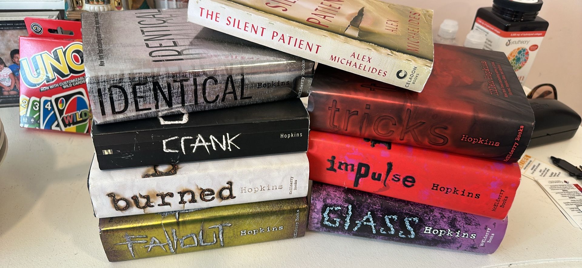Ellen  Hopkin Books And The Silent Patient