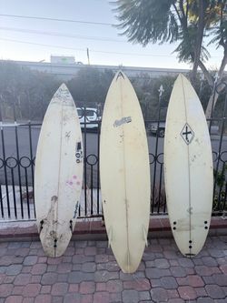 Surfboards Middle — Alexander     Right — Xanadu: