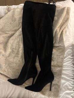 Aldo long boots with heels