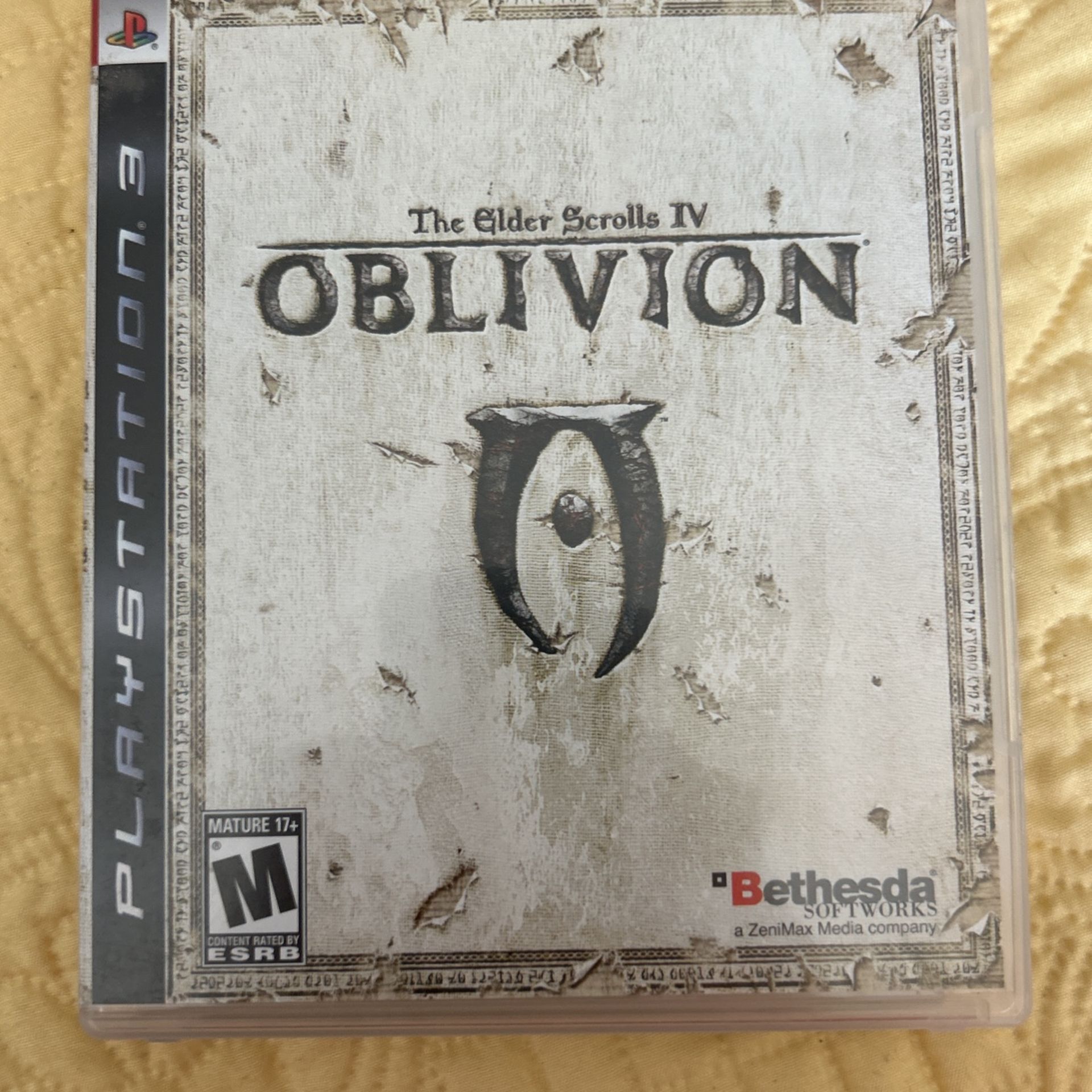 Oblivion Elder Scrolls IV