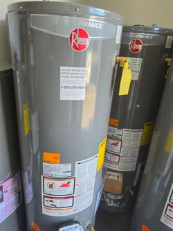 New Water Heater Rheem Performance