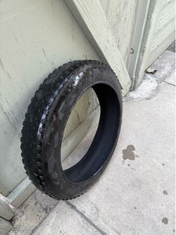 Bald tire 20x4
