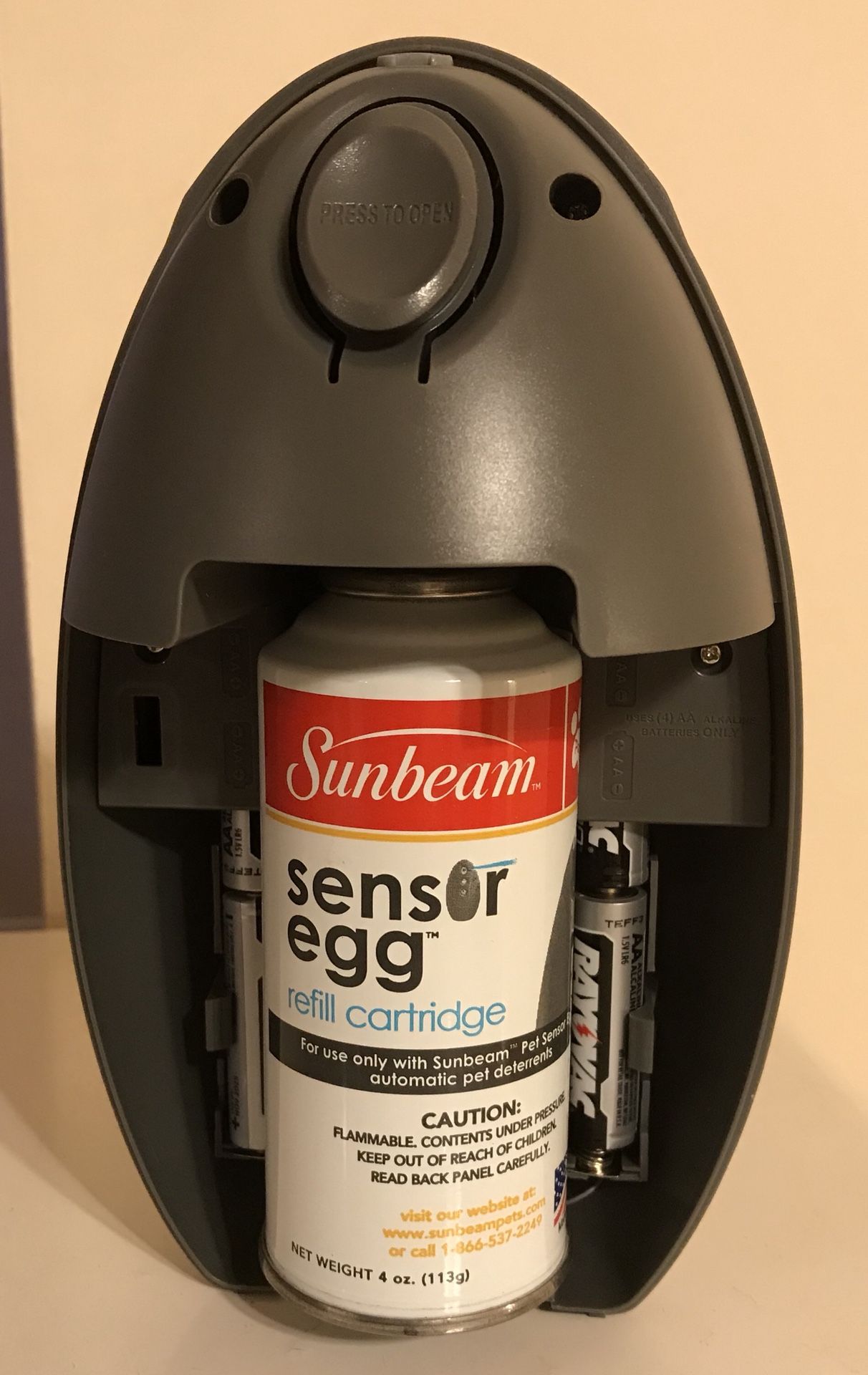 Sunbeam Sensor Egg Automatic Air Spray Deterrent for Sale in Culver City, CA OfferUp