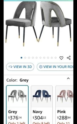 Modern Collection Dining Table Chairs Set Of 2 New*
