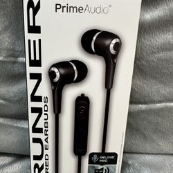 Wired Earbuds POWERED BY: PRIME AUDIO