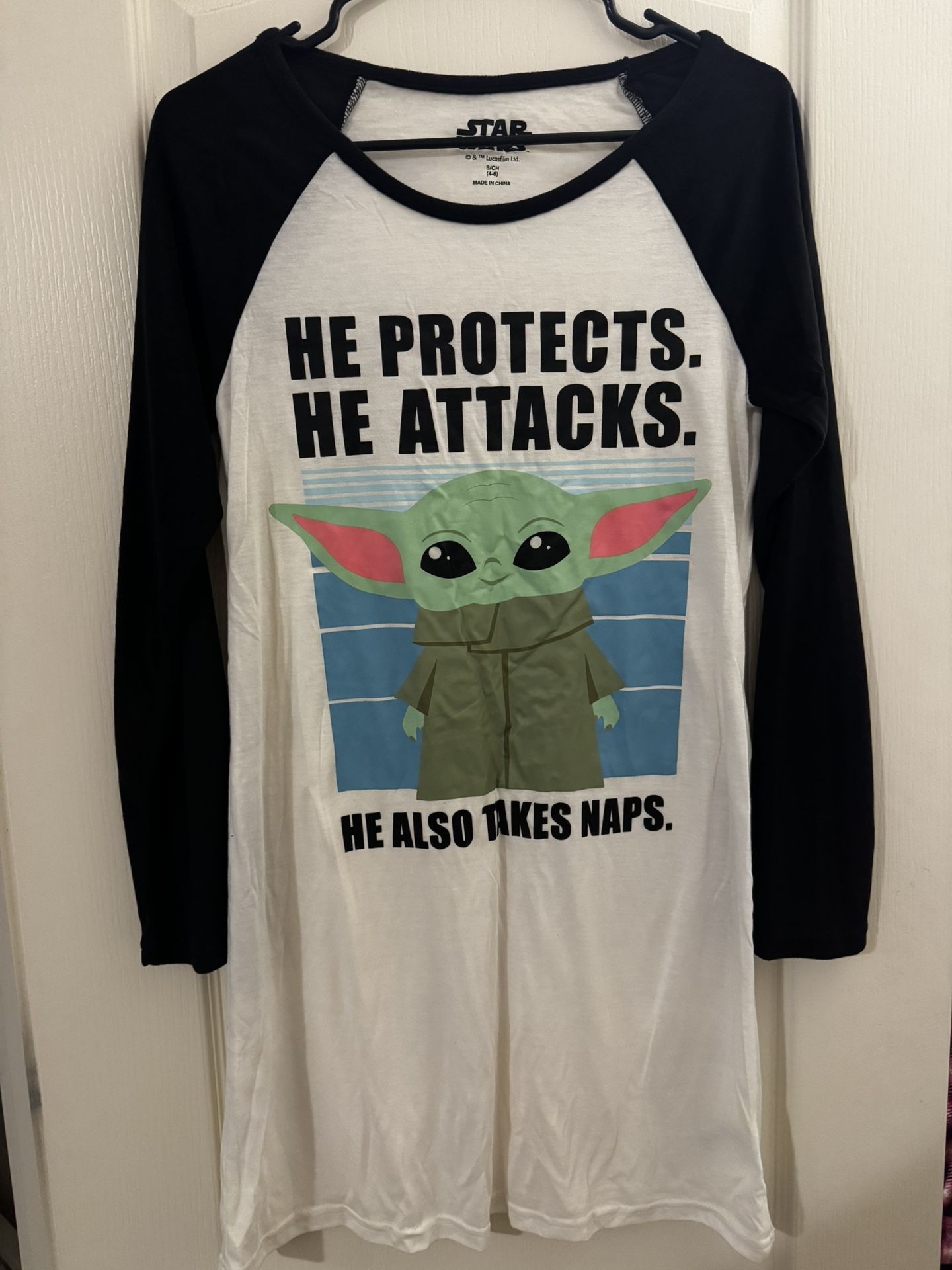 Brand New Grogu Longer Pajama / Night Gown