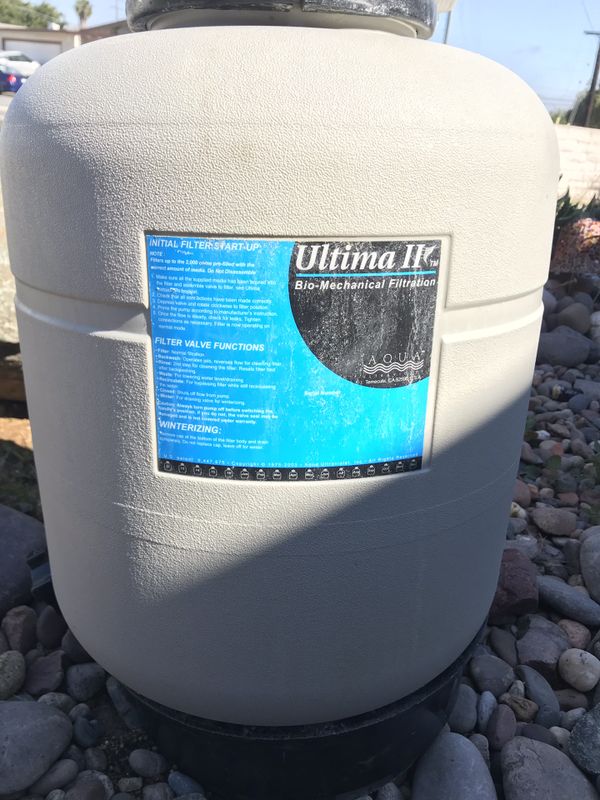 Aqua Ultraviolet Aqua Ultima II 6000 Filter 2 6000 Gallon Pond or pool