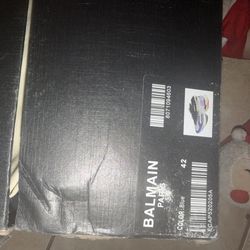 Balmain High Fashion Sneakers