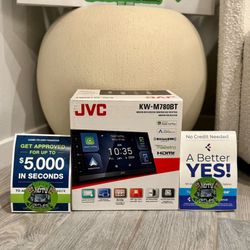JVC KW-M780BT Bluetooth digital media receiver and maestro ready floor model display 