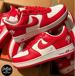 Nike Red Terror Squad Air Force 1 Low