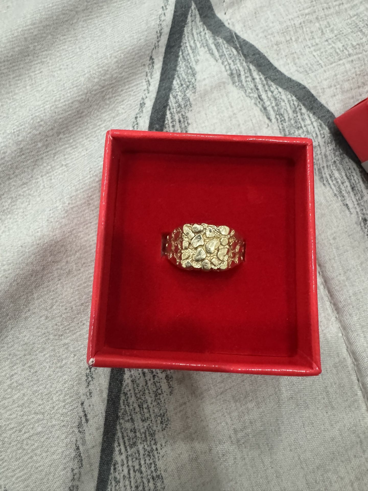 10K Gold Nugget Ring