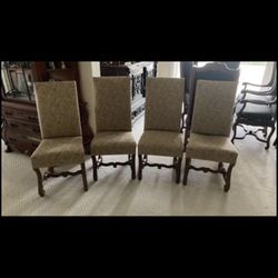 Set of Four Antique Dining Chairs