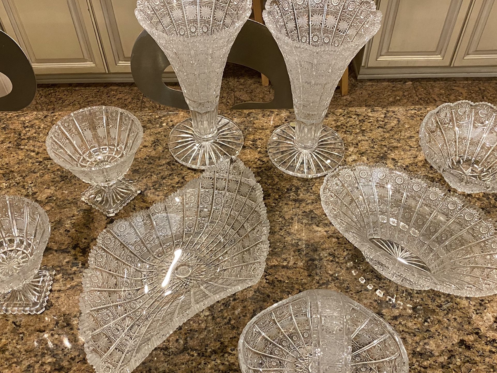 Bohemia Crystal Vases