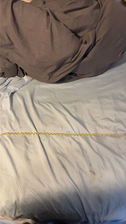 22 inch Gold Filled14k 9.5mm Rope Chain