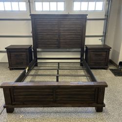 Queen Size Wood Bed Frame